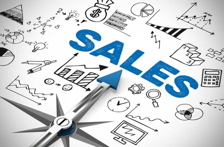 Sales felirat grafika – MI alapú értékesítési rendszer és automatizáció