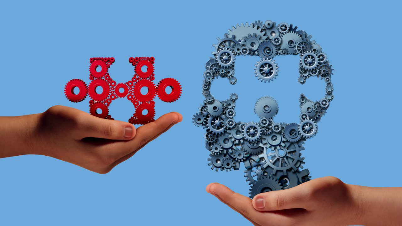 A cikkben az MI készségekről írunk, aminek a borítóképe a puzzle-vel szimbolizálja a készséget amit beilleszt az MI agyába.