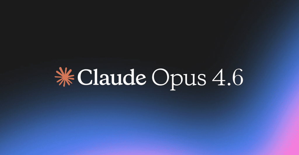Claude Opus 4.6 felirat, logóval.