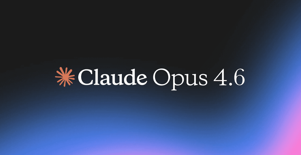 Claude Opus 4.6 felirat, logóval.