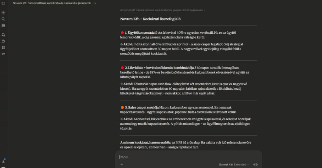 Claude teszt 3. kérdés