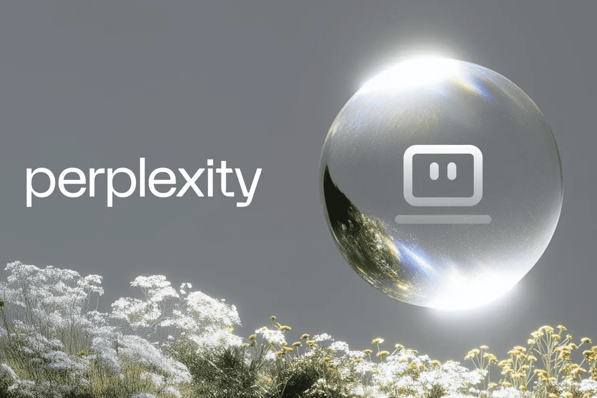 Perplexity felirat a kis computer ikonnal.