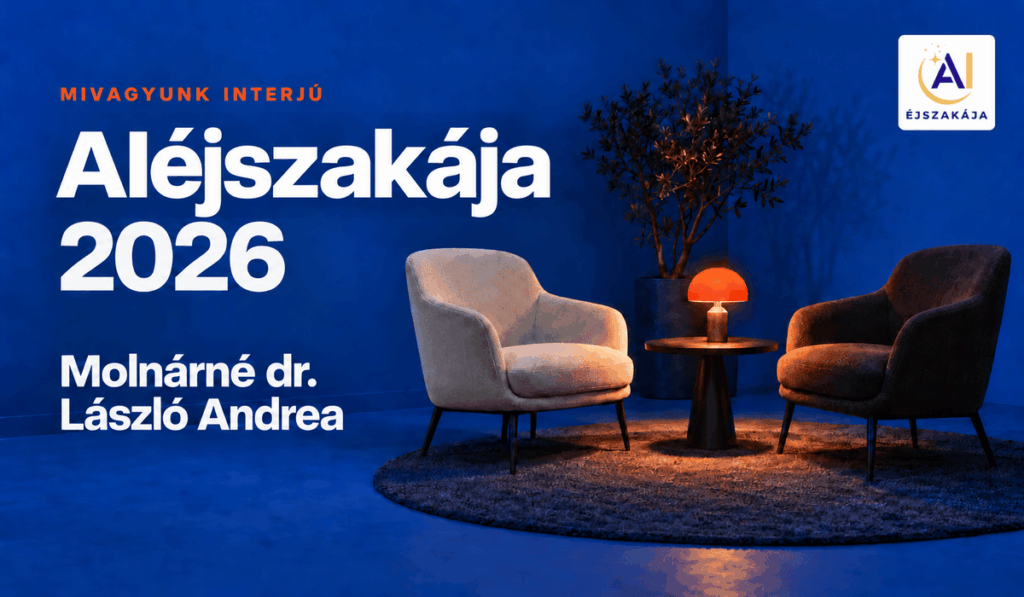 Mit nyerünk az MI-vel? – Molnárné dr. László Andrea az AI Éjszakája emberi oldaláról